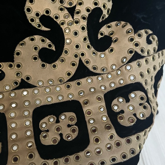 Elegant 60s velvet mini dress from London - Picture 8 of 14